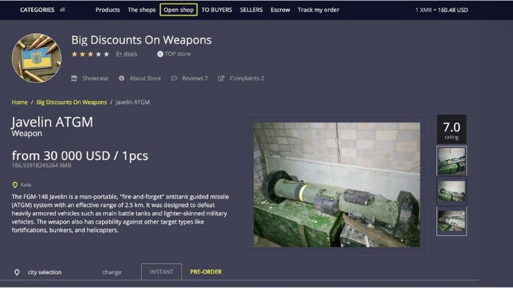 the dark web website