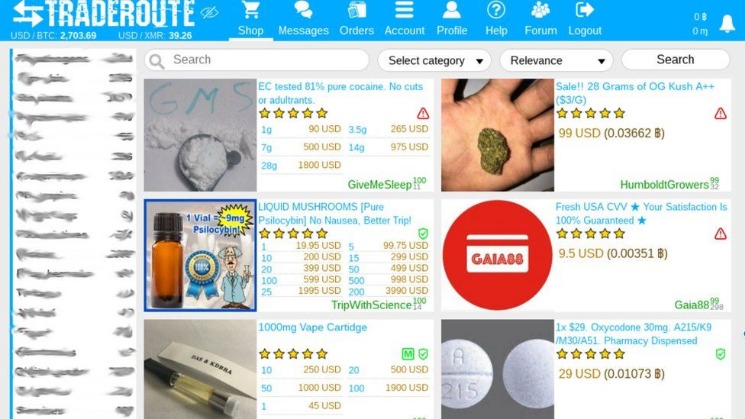 are there any active darknet markets